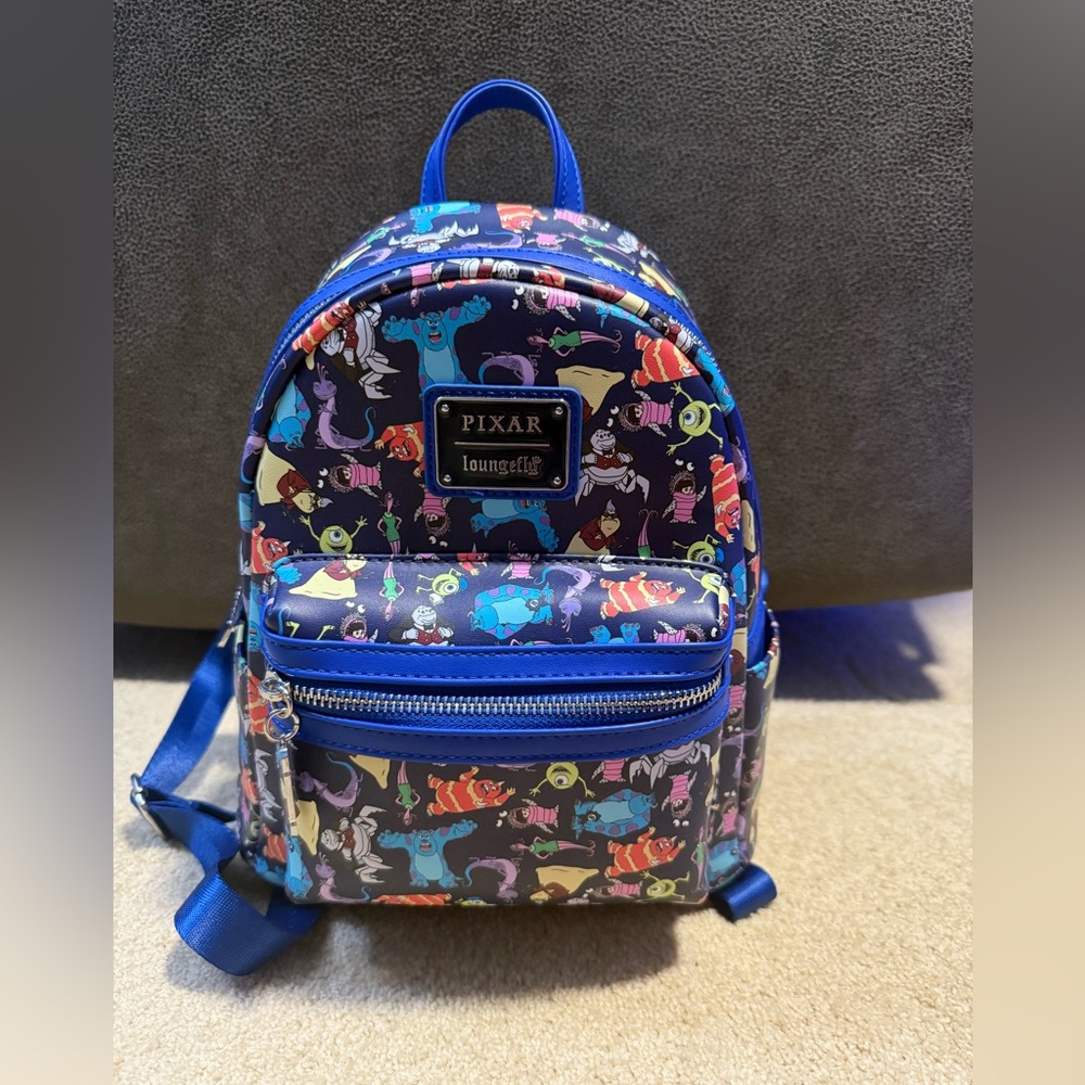 Disney Pixar Monsters Inc Loungefly mini backpack